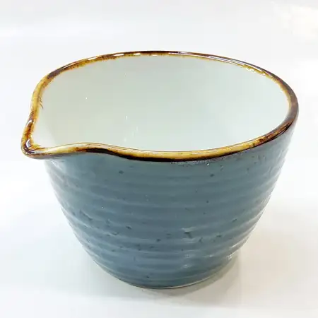 #KK3435-BL; Ceramic sauce bowl 7.7cm..