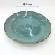 #KK3503-BL; Ceramic 12 inches plate