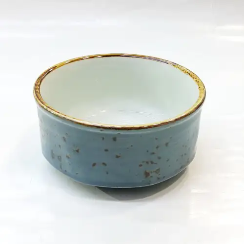#KK4951-BL; Ceramic 4 inches soup bowl