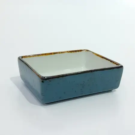 #KK6055-BL; Ceramic 4 inches rectangular..