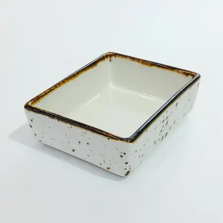 #KK6055-WT; Ceramic 4 inches rectangular..