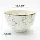 #KK6109-WT; Ceramic 5 inches bowl #KK6109-WT; Ceramic 5 inches bowl