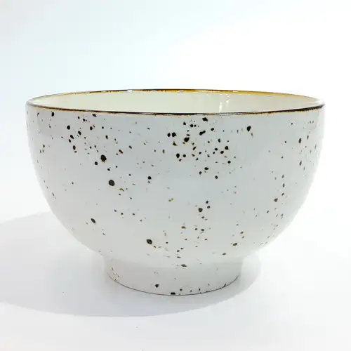 #KK6123-WT; Ceramic 7 inches bowl