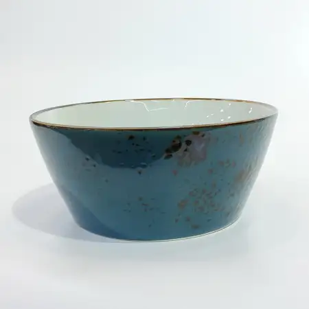 #KK6154-BL; Ceramic 6 inches bowl..