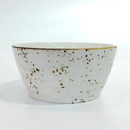 #KK6161-WT; Ceramic 5 inches bowl..
