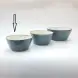 #KK6178-BL; Ceramic 4.25 inches bowl