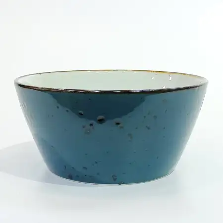 #KK6178-BL; Ceramic 4.25 inches bowl..