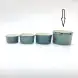 #KK6185-BL; Ceramic 4 inches bowl