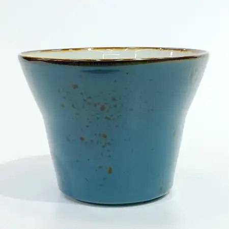 #KK7212-BL; Ceramic 4.5 inches fries' bo..