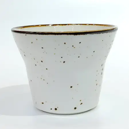 #KK7212-WT; Ceramic 4.5 inches fries' bo..