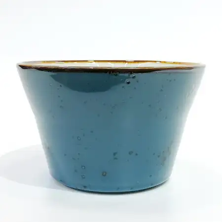 #KK7229-BL; Ceramic 5.5 inches fries' bo..