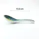 #KK8158-BL; Ceramic soup spoon