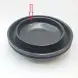#KK8196-BK; Ceramic 12.5cm round plate