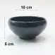 #KK8219-BK; Ceramic 4 inches bowl