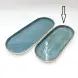 #KK8240-BL; Ceramic 11 inches plate