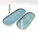 #KK8257-BL; Ceramic 13 inches plate