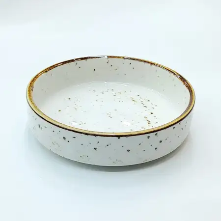 #KK9070-WT; Ceramic 6 inches deep round ..