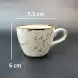 #KKE150-WT; Ceramic coffee cup with saucer 140ml #KKE150-WT; Ceramic coffee cup with saucer 140ml