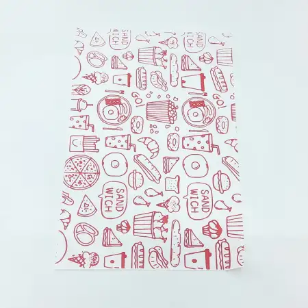 #KQ6627; Greaseproof paper 200pcs 20x30c..