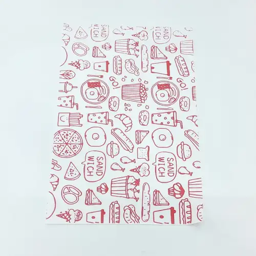 #KQ6627; Greaseproof paper 200pcs 20x30cm