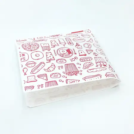 #KQ6634; Greaseproof paper 100pcs 17x17c..