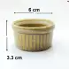 #KX2735; Ceramic sauce dish 2.5 inches