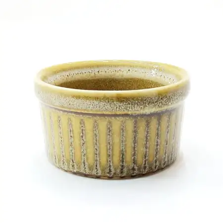 #KX2735; Ceramic sauce dish 2.5 inches..