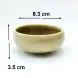 #KX8226; Ceramic 8cm sauce bowl