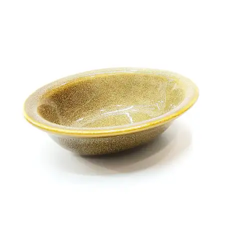 #KX8799; Ceramic oval bowl 17cm..