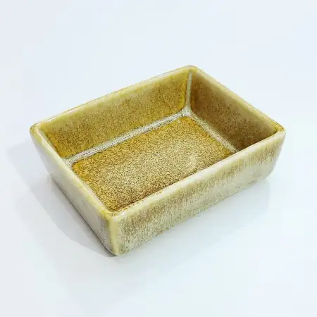 #KX9209; Ceramic 4 inches rectangular pl..