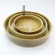 #KX9261: Ceramic 6 inches deep round plate