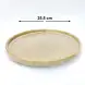 #KX9285; Ceramic 10' inches deep round plate