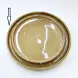 #KX9285; Ceramic 10' inches deep round plate