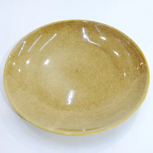 #KX9292; Ceramic 10.5 inches round plate