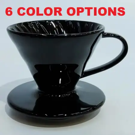 #LD102: Ceramic coffee dripper, size 01..