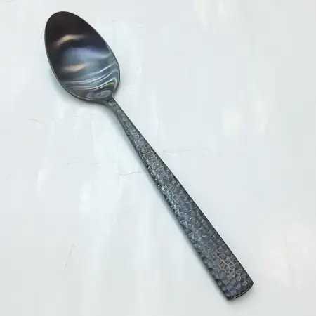 #LY001-1-MBK; Stainless steel table spoo..