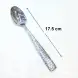 #LY001-3; Stainless steel dessert spoon