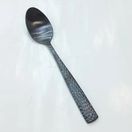 #LY001-3-MBK; Stainless steel dessert sp..