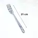 #LY03D-15; Stainless steel table fork