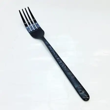 #LY03D-15MBK; Stainless table fork #MBK..