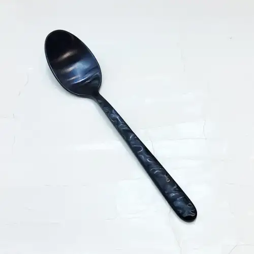 #LY03D-4MBK; Stainless steel tea spoon #MBK