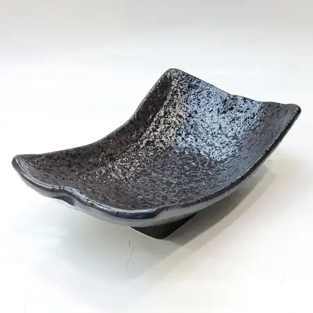 #N2-4135; Ceramic 7.5" boat shape b..