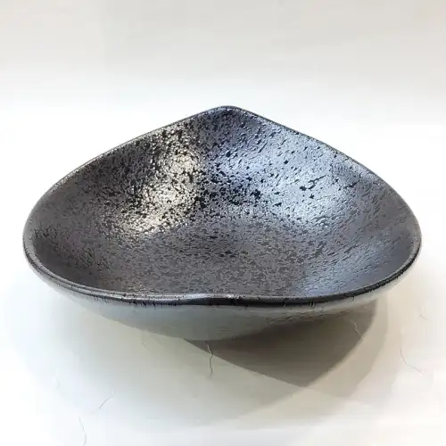 #N2-4180; Ceramic 9" bowl #BK