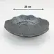 #NK-0661; Ceramic plate 10 inches