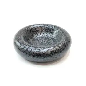 #NK-3267; Ceramic donut shape bowl 6.5 inches