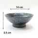 #NK-3465; Ceramic bowl 5.5 inches