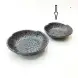 #NK-3526; Ceramic round plate 4.4 inches
