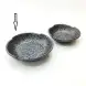 #NK-3533; Ceramic round plate 5 inches