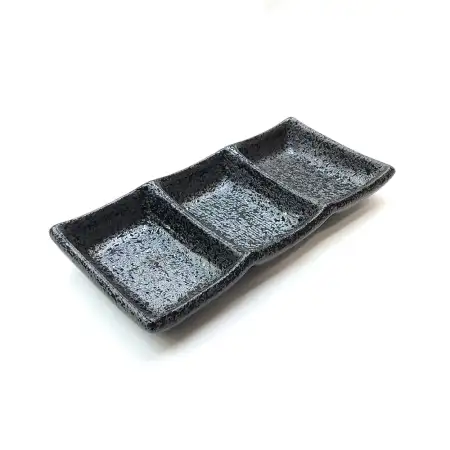 #NK-3540; Ceramic sauce dish 1X3..