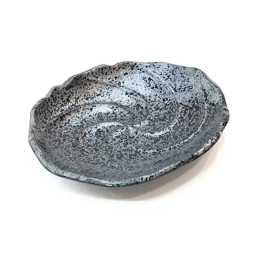 #NK-3632; Ceramic round plate 7 inches
